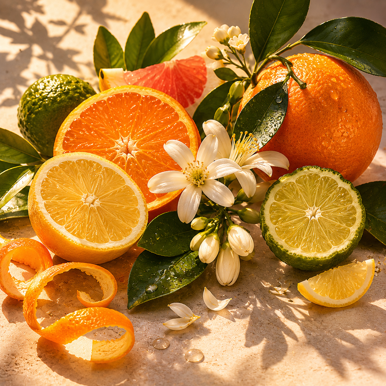 Parfums aux agrumes